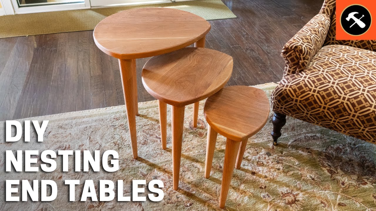 DIY Nesting End Tables | Easy Woodworking Project | Builder's Studio