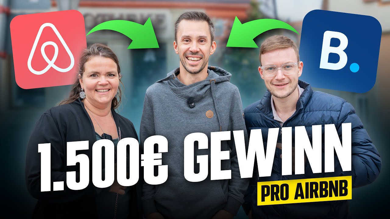 Über 1.500€ Gewinn pro Ferienwohnung | AirBnB's in Städten unter 50.000 Einwohner erfolgreich?!