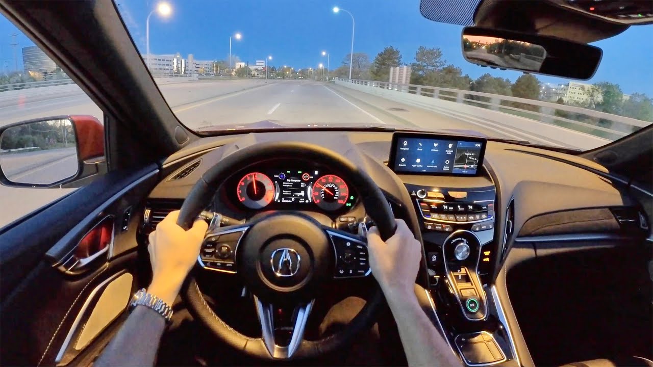 2021 Acura RDX A-Spec SH-AWD - POV Sunrise Drive (Binaural Audio)