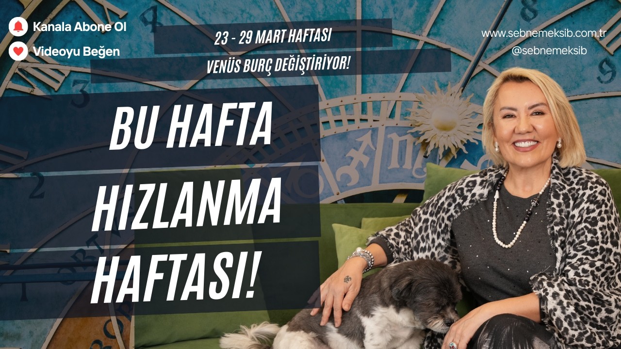 BU HAFTA HIZLANMA HAFTASI!