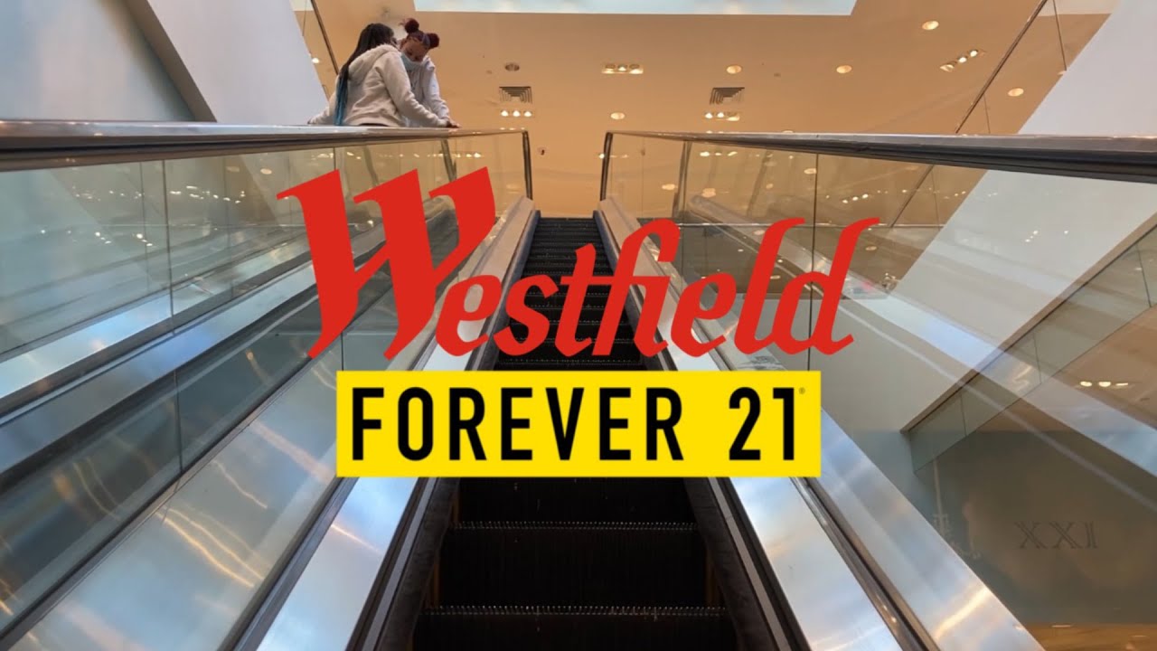 Schindler Single-File Escalators-Forever 21, Roseville Galleria-Roseville, CA