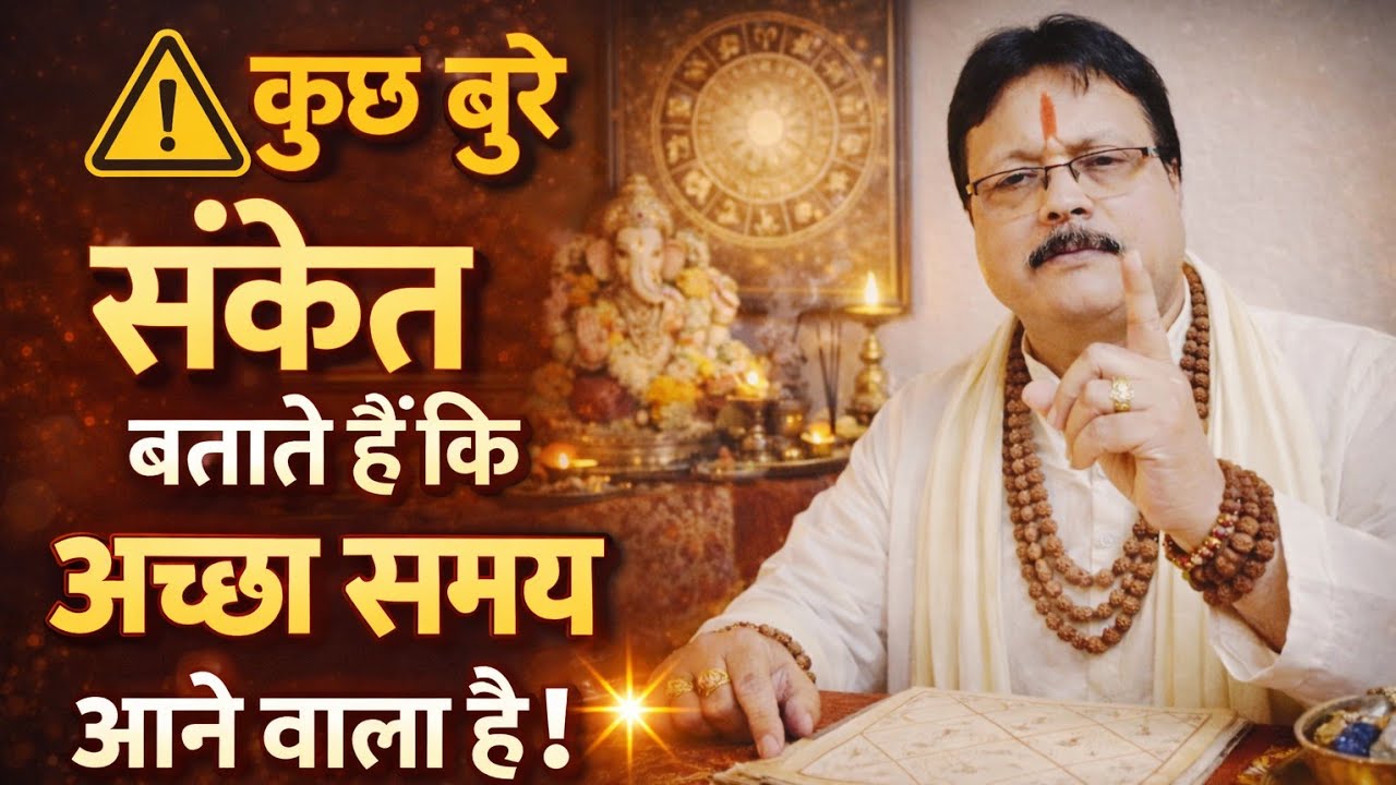 भाग्योदय होने से पहले मिलते हैं ये खराब संकेत #astrology #jyotish #astro #horoscope 