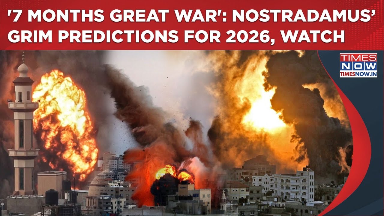 '7 Months Great War': Nostradamus&rsquo; Grim Predictions For 2026- 'Rivers Of Blood' To 'Plague Of Bees'