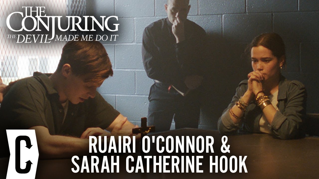 The Conjuring 3's Ruairi O'Connor & Sarah Catherine Hook on Horror Sequel