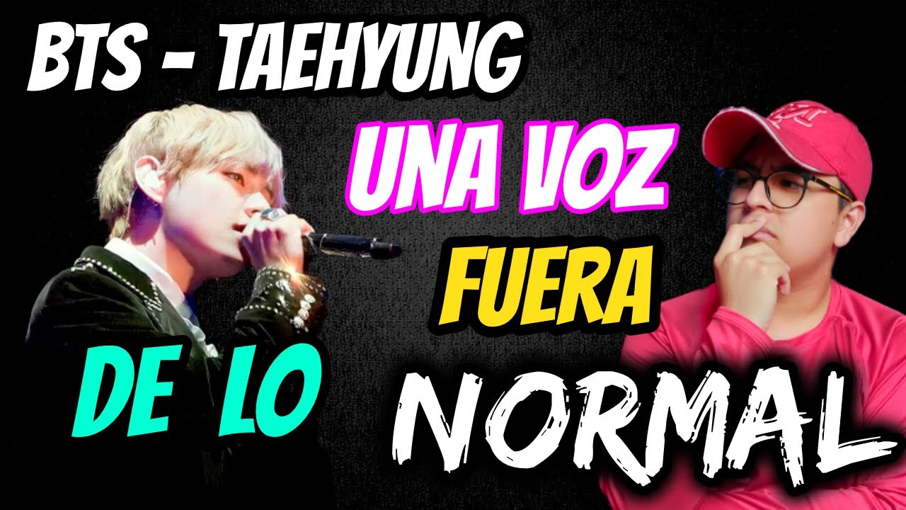 BTS - V TAEHYUNG  Una voz ESPECTACULAR Fuera de lo COMÚN | Cantante de Metal Analiza a Taehyung