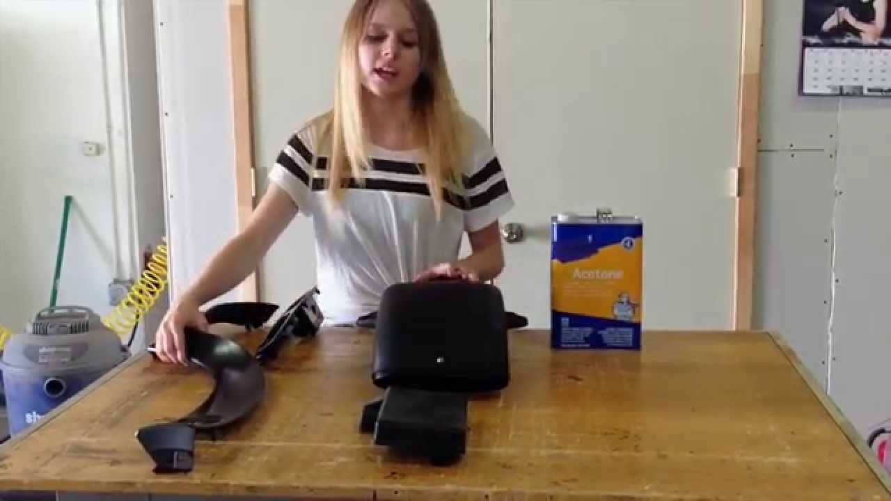 Flame Treating Plastic