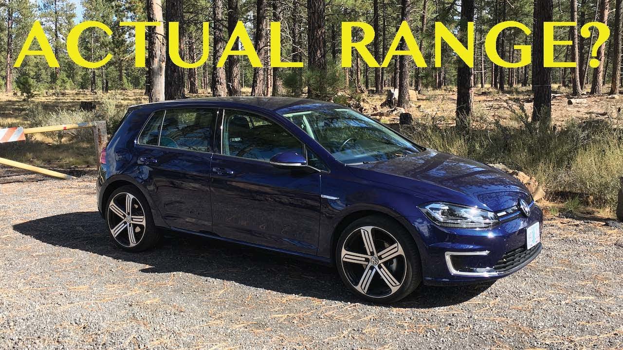 Here's my range on the 2018 e-Golf
