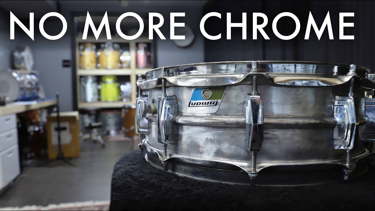 I Took an Angle Grinder to my Ludwig Supraphonic