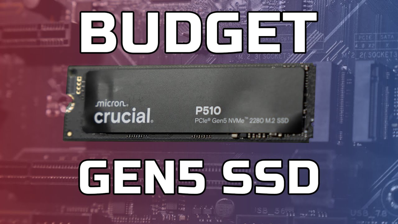 Crucial P510 2TB Gen 5 SSD Review - IT&rsquo;S OVER 9000!