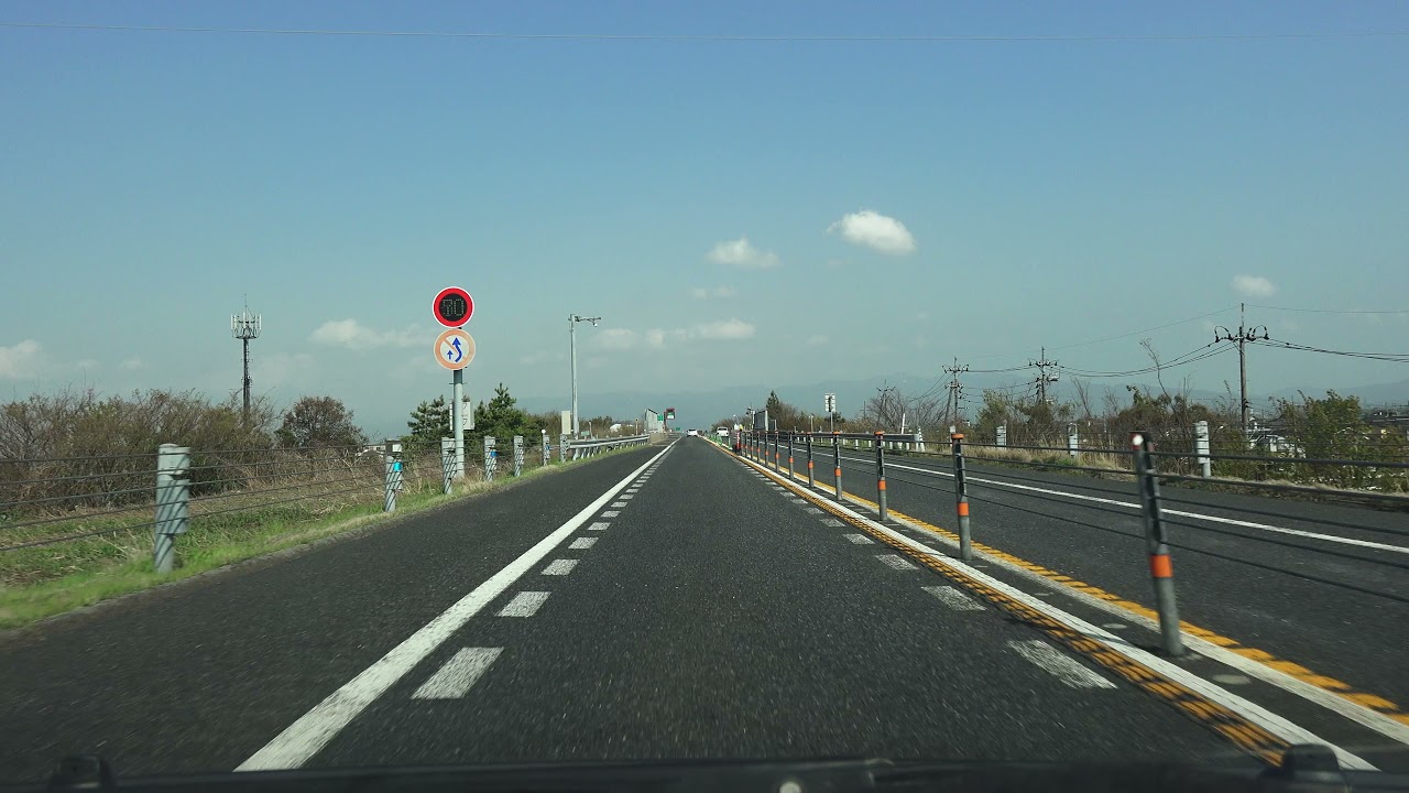 4K　E49・磐越自動車道　いわき方面　等速　新潟中央JCT→会津若松IC　2021年撮影版