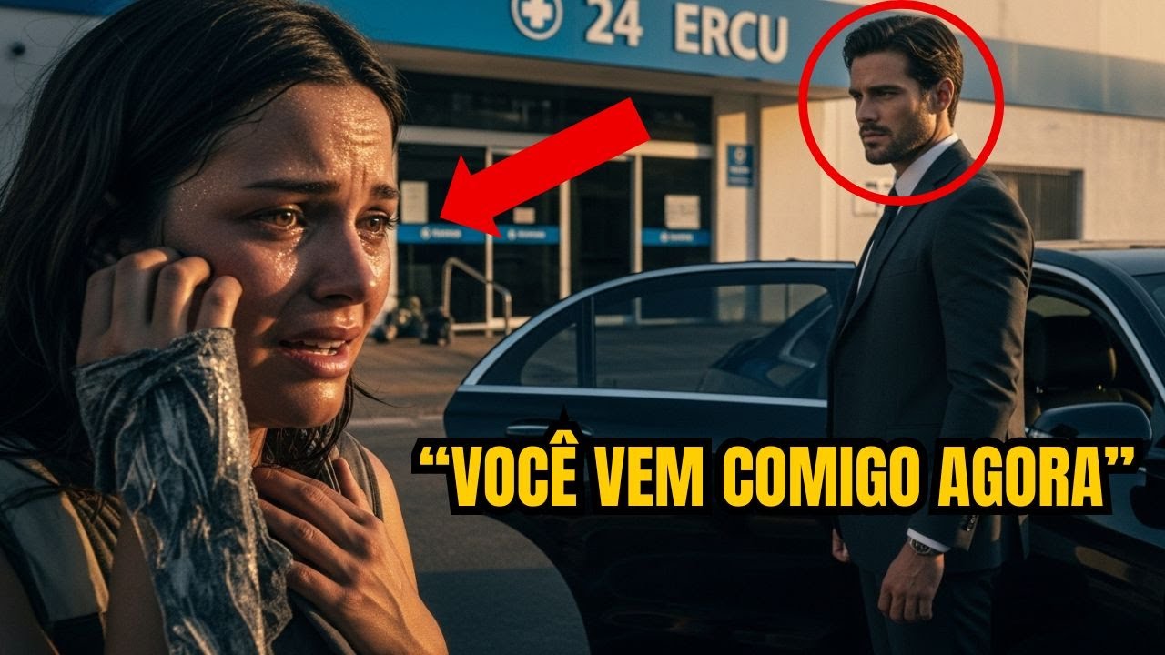 ABANDONADA GRÁVIDA NA PORTA DO HOSPITAL…ATÉ UM CEO MILIONÁRIO PARAR E DIZER: “VOCÊ VEM COMIGO AGORA”
