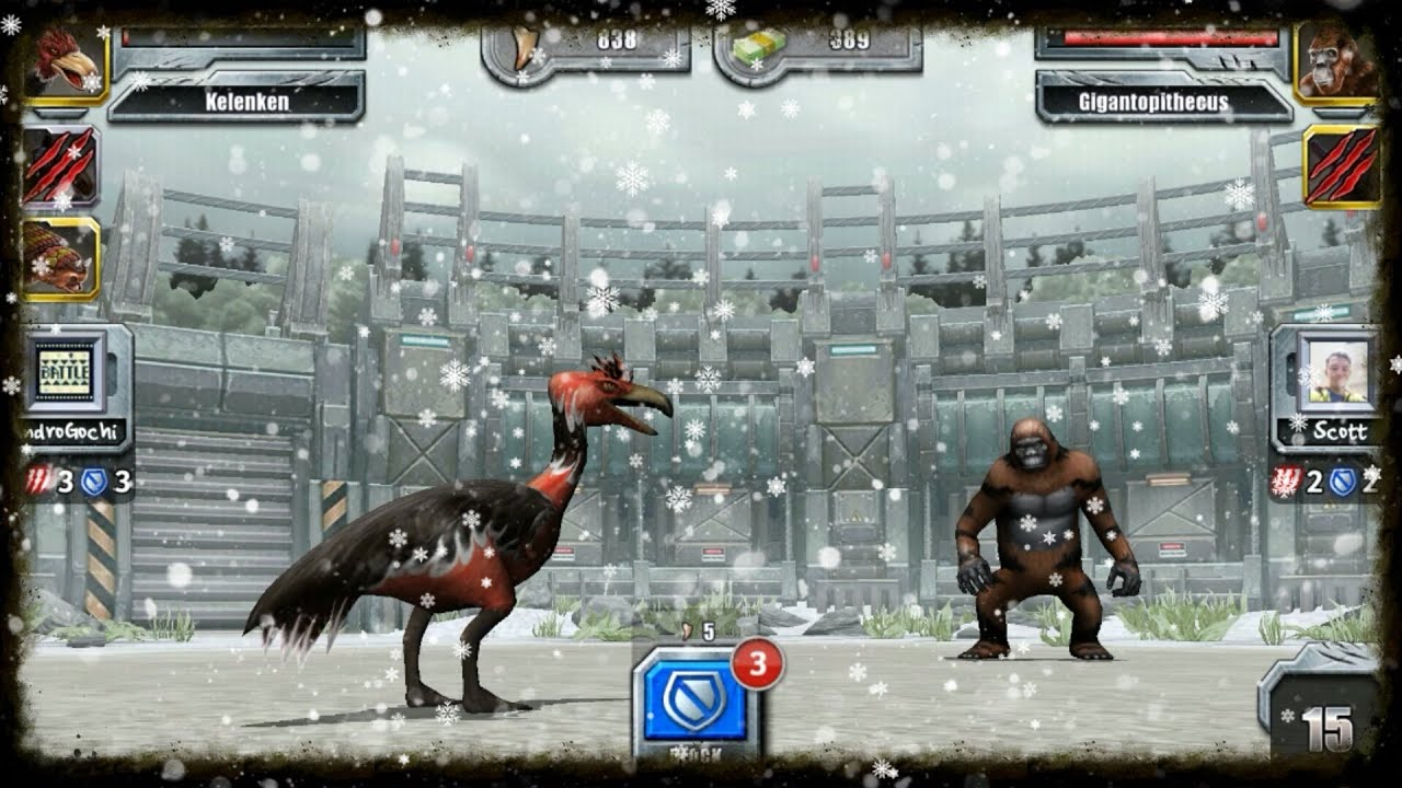 Jurassic Park Builder GLACIER Battle Tournament Online Silver League
