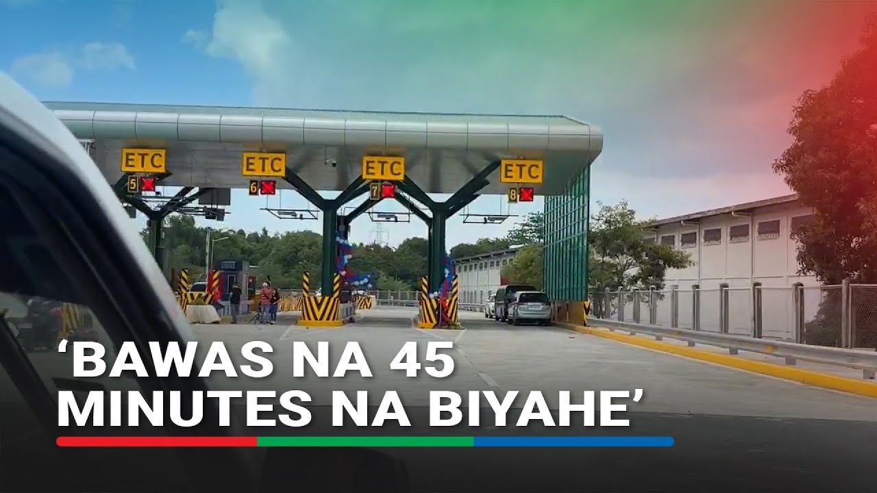 New SLEX exit: '45 minutes less travel time' between Laguna, Metro Manila | ABS-CBN News