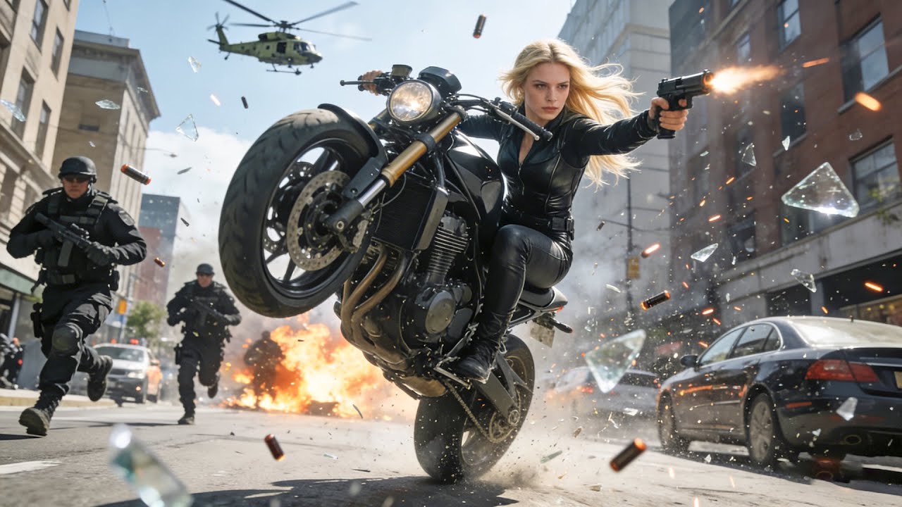 2026 Action Movie | 💥 Heroine Trapped, Mysterious Gunman Wipes Out All 🔥