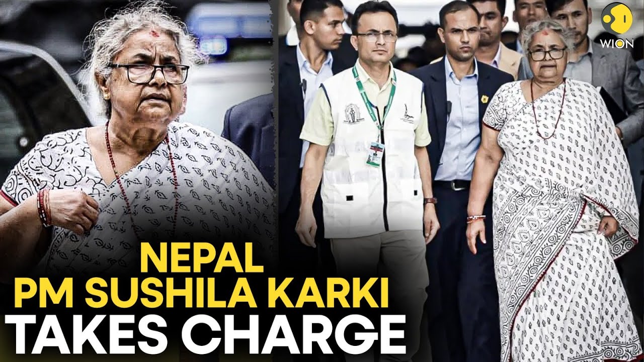 LIVE: Nepal's Newly Appointed PM Sushila Karki Takes Charge Of Her Office At Singha Durbar | WION