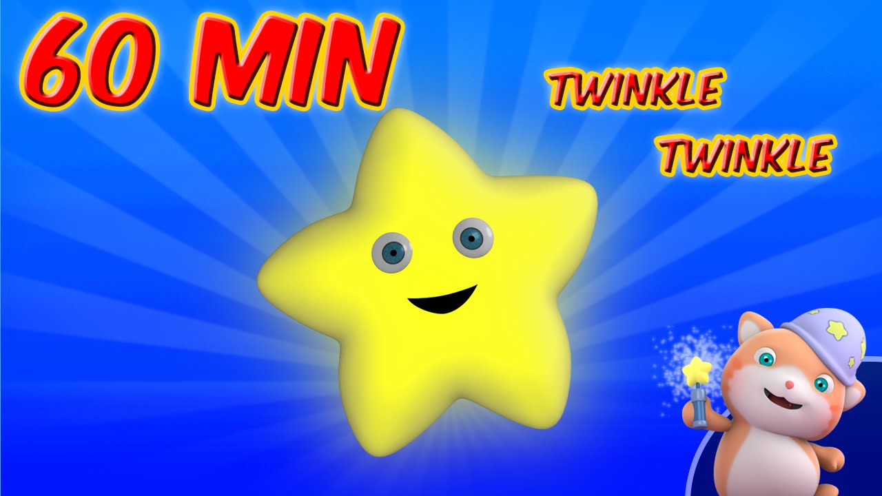 Nursery Rhymes - Looi TwinkleTwinkle 60 Min ( Bedtime Song for babies )