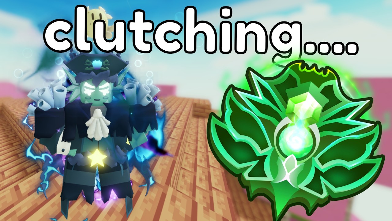 How I Did a 1v5 CLUTCH In Ranked S17.. (Roblox Bedwars)