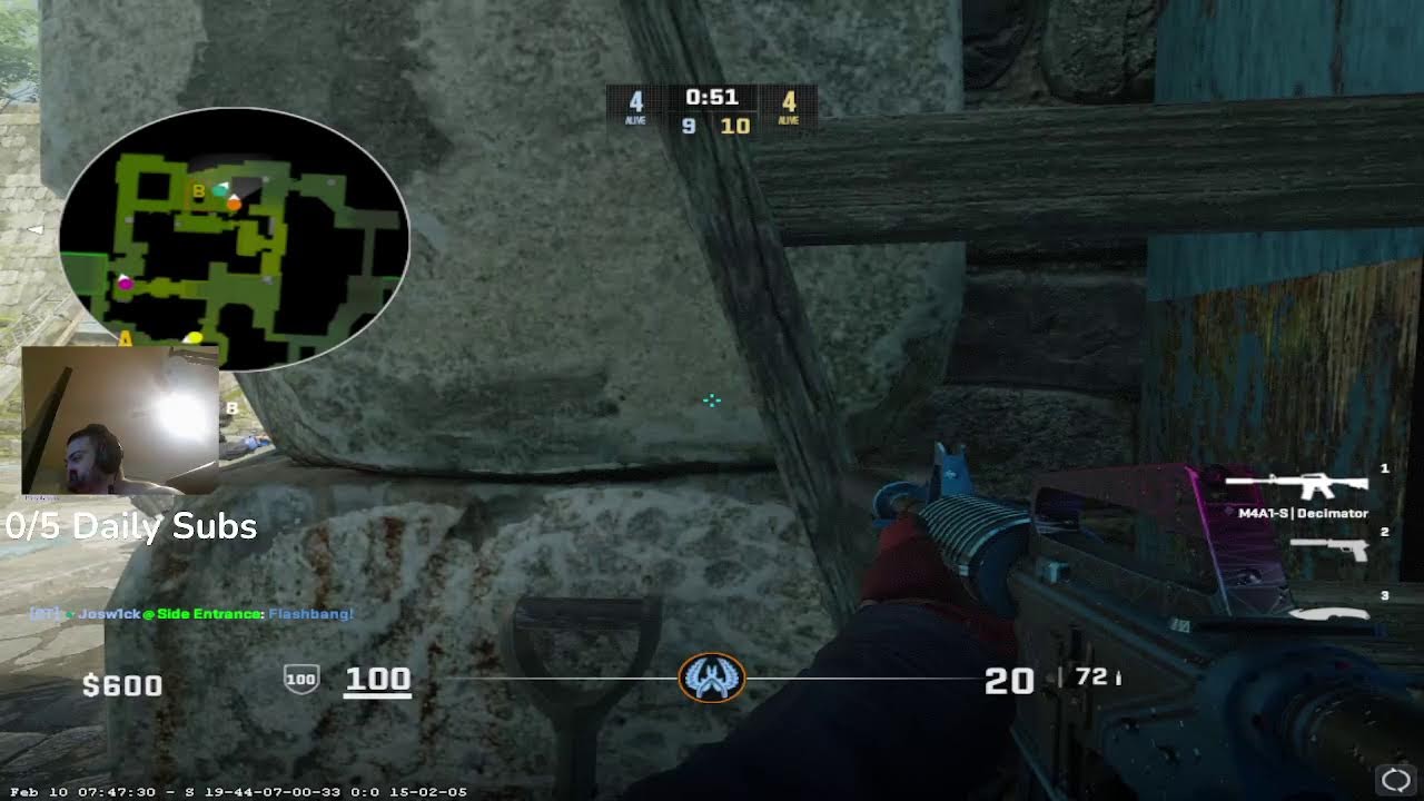 esea main match 2 minute delay