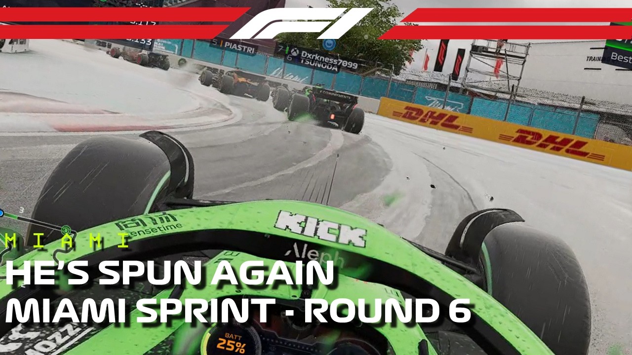 HE'S DONE IT AGAIN... - MIAMI SPRINT RACE