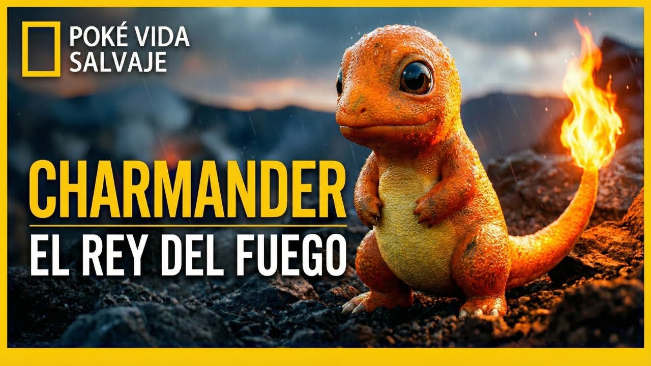 POKÉMON EN LA VIDA REAL: La Brutal Historia de Charmander (Documental 4K)