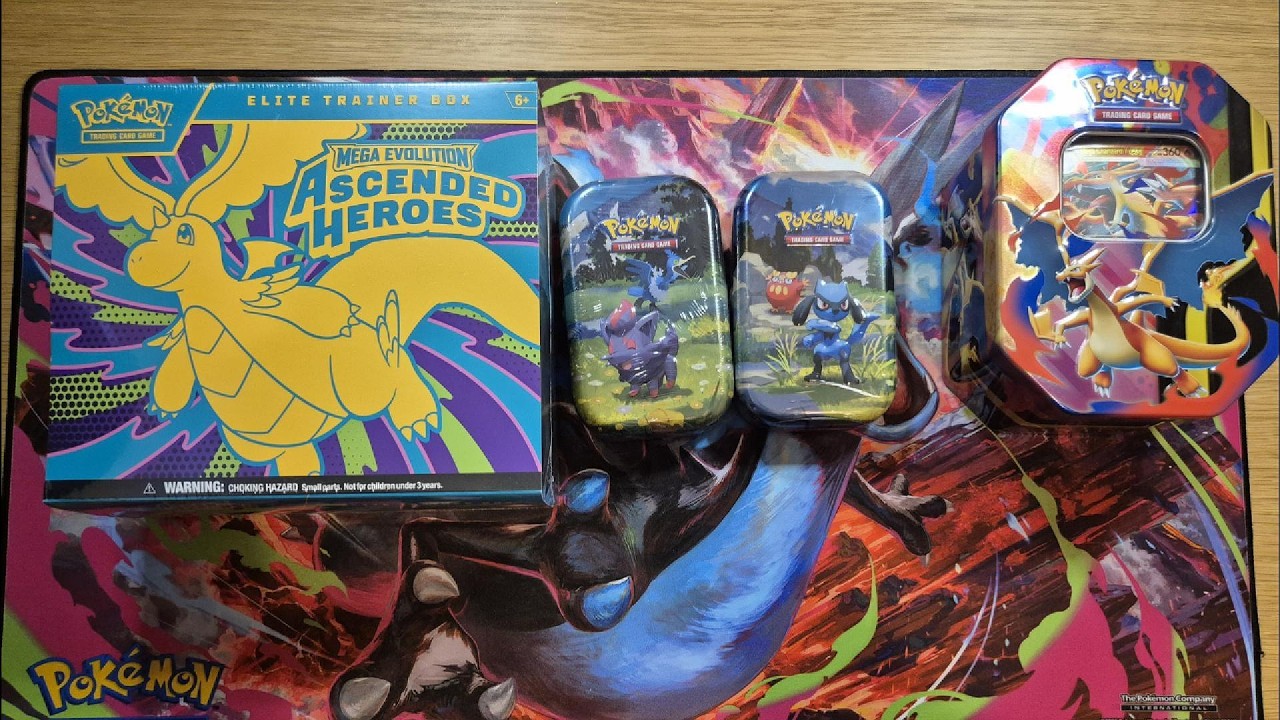 Ascended Heroes ETB åbning + 300 SUBS GIVEAWAY! 🎉🔥