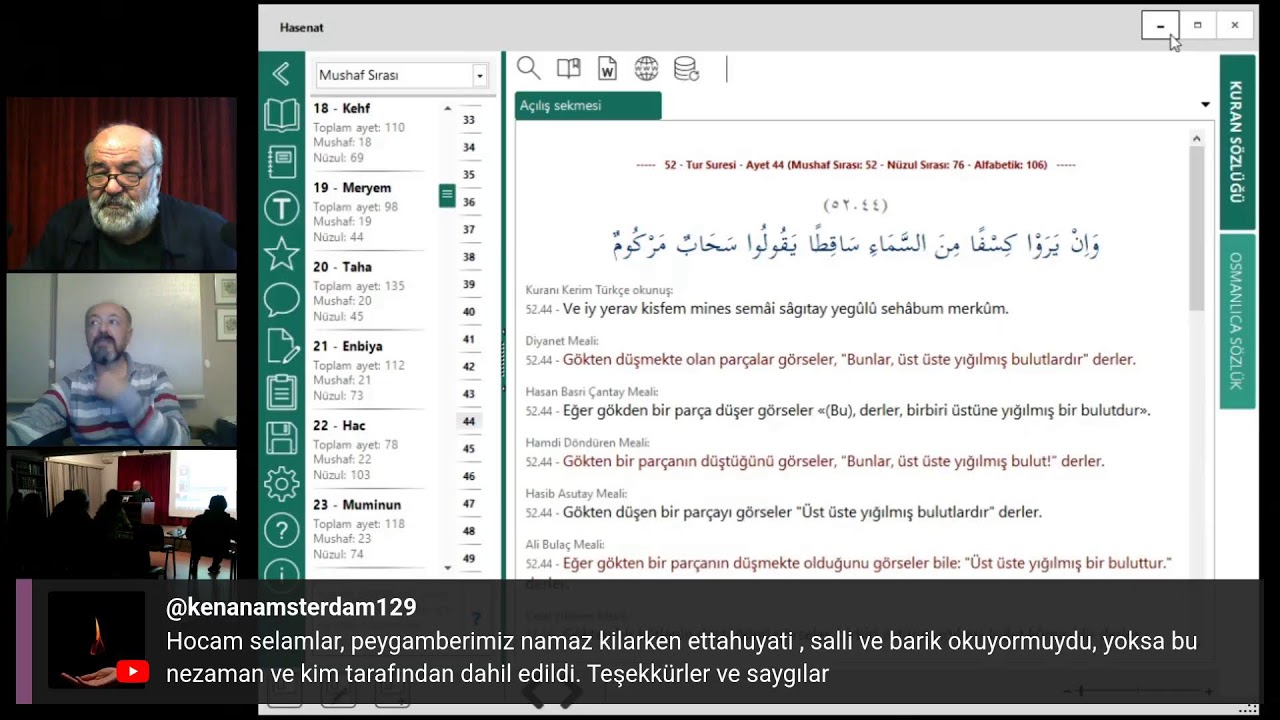Online Tefsir Dersleri