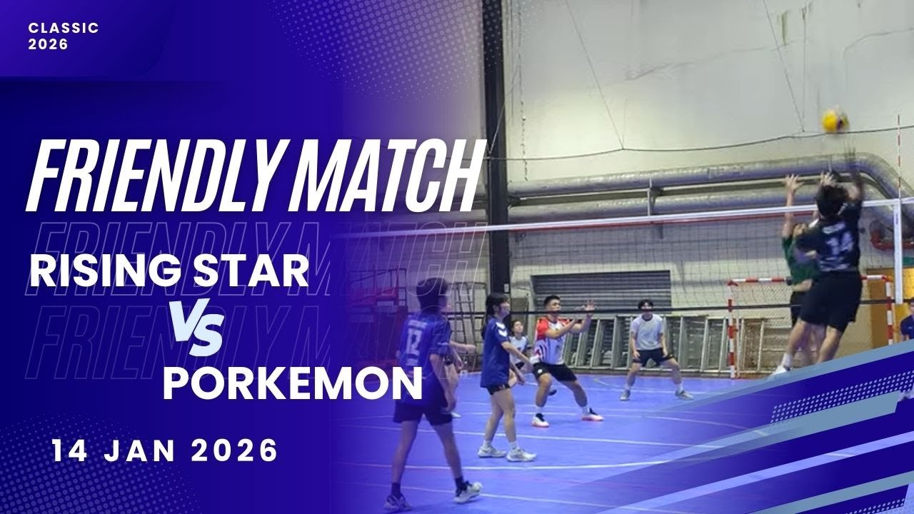 7 • Porkemon VC vs Rising Star | RSMxSTACKED Classic 2026 Mixed Friendly 14/1/2026
