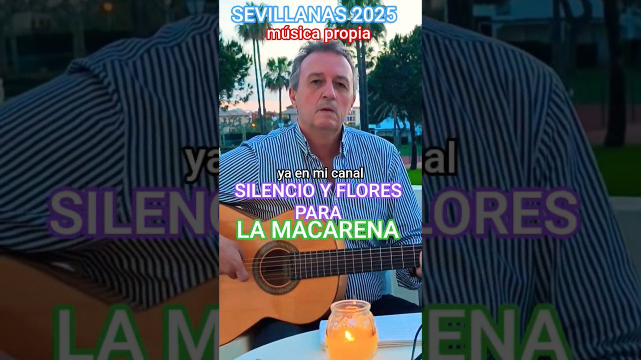 La SEVILLANA COFRADE m&aacute;s BONITA para SEVILLA y La MACARENA en SEMANA SANTA #sevillanas2025