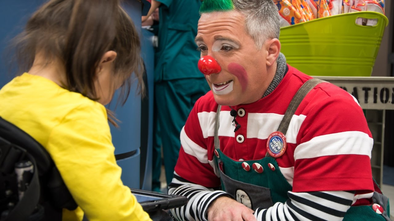 Clown Ambassador visits TGH