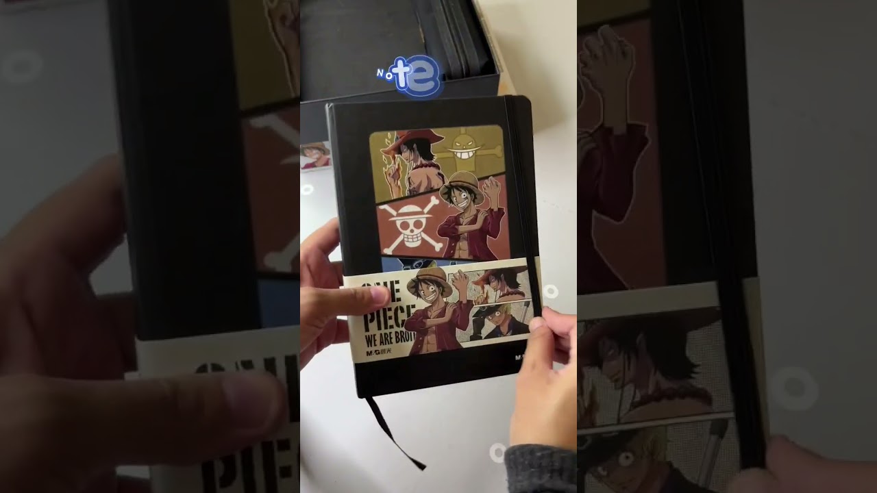 Unboxing One Piece Stationery Gift Box (Short Ver) #unboxing #onepiece #stationery #shorts
