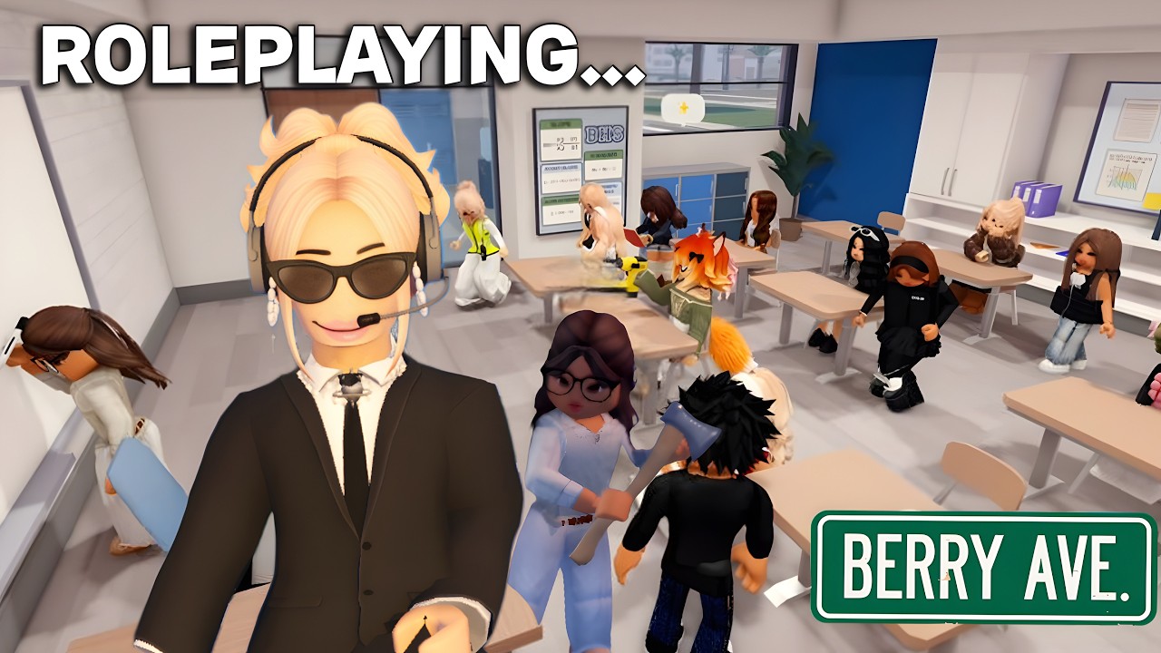 I TRIED ROLEPLAYING IN BERRY AVENUE *becoming a mom*