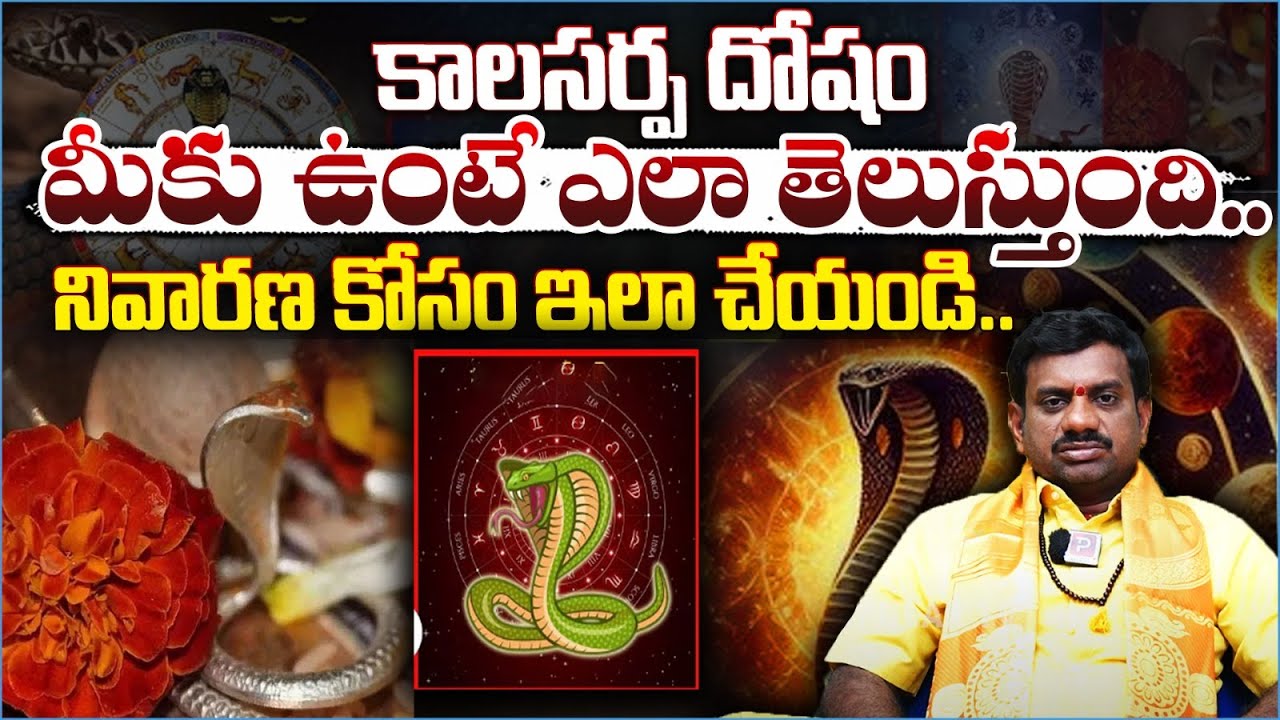 కాలసర్ప దోషం మీకు ఉంటే ఎలా తెలుస్తుంది.. | Kalasarpa Dosha | Bhakthi PopularTV