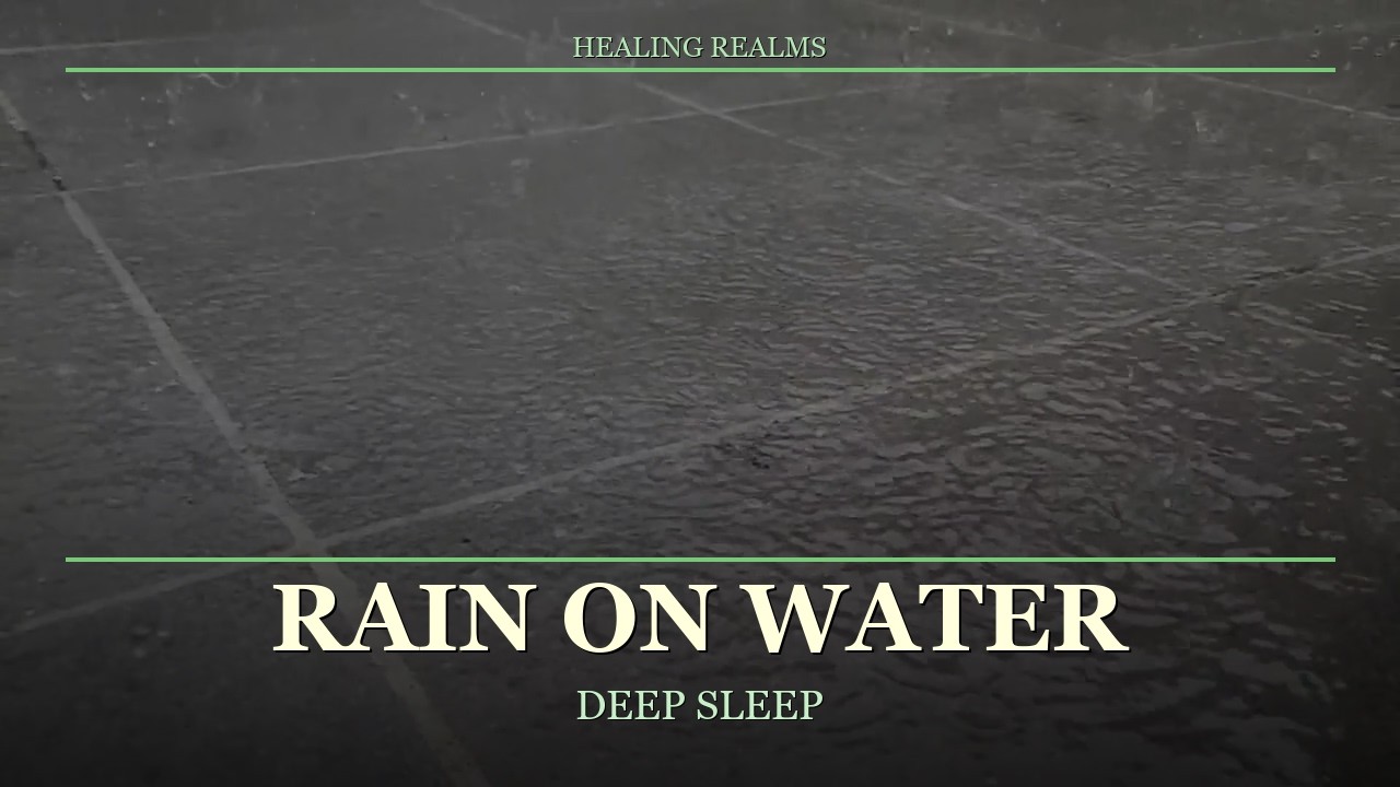 Rain on Still Water | Deep Sleep Music | 3 Hours Ultimate Relaxation