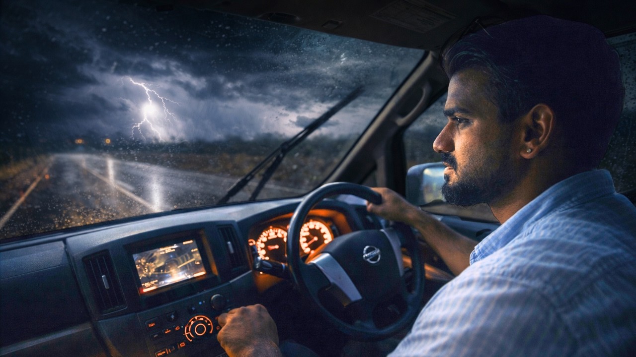 Driving in Thunderstorm: Australia Road Trip Day 14 🇦🇺
