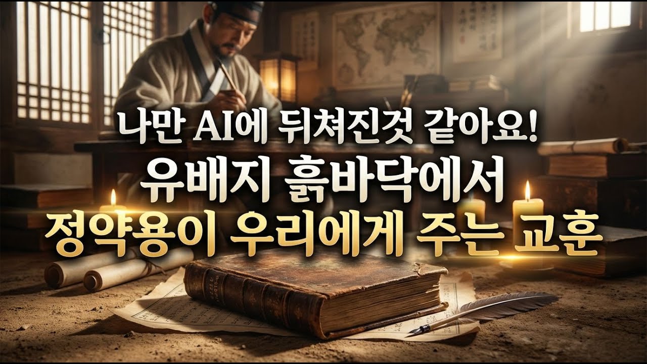 나만 AI에 뒤처진 것 같아 서러운 당신께, 정약용이 유배지 흙바닥에 새긴 ‘진짜 내공’