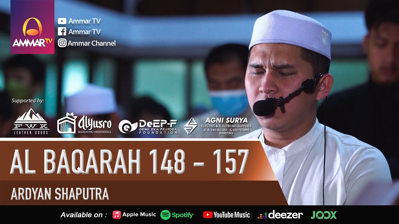 SURAT AL BAQARAH 148 - 157 | IMAM SHOLAT TARAWIH | ARDYAN SHAPUTRA