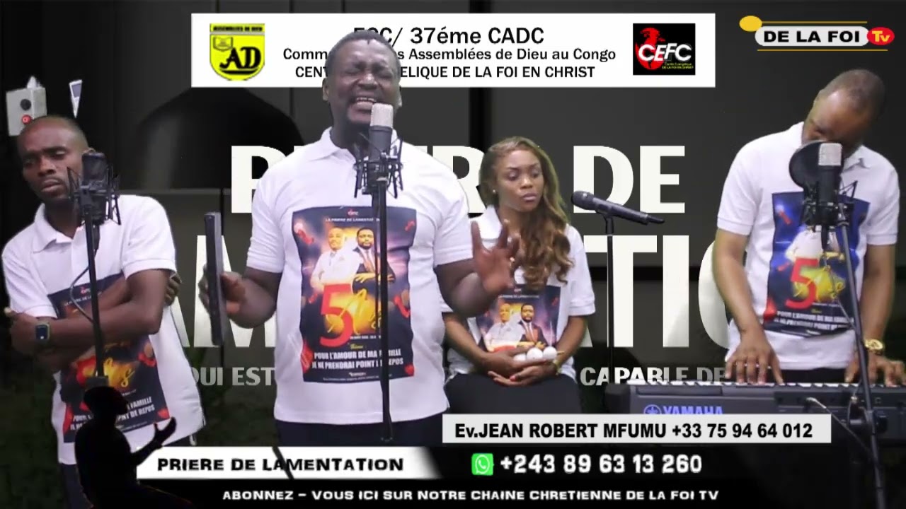 PRIRE DE LAMENTATION  Jeudi LE 22 01 2026