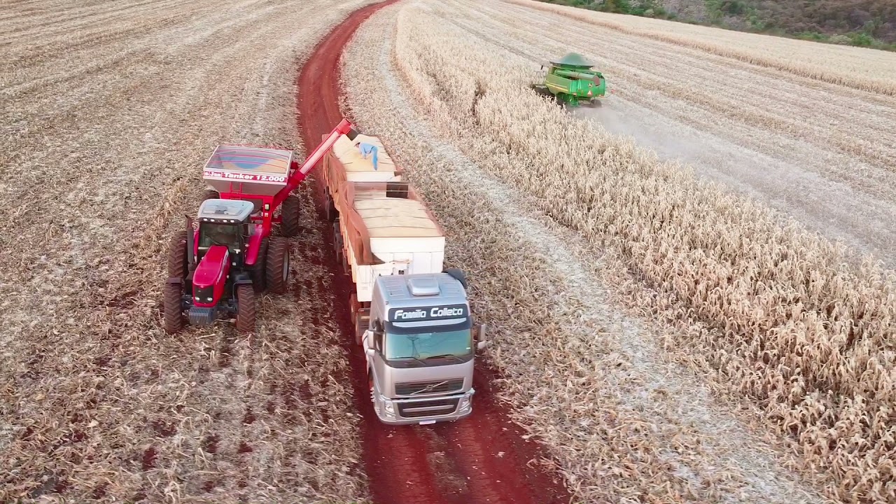 STS9770 Colheita Milho Safrinha Paraná   