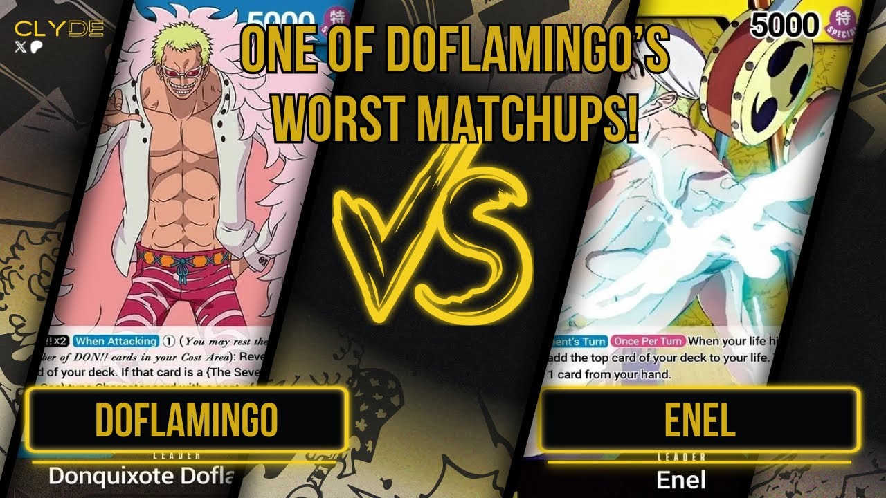 [OP8.5] Blue Doflamingo vs Enel | Play!TCG Online Treasure Cup R1