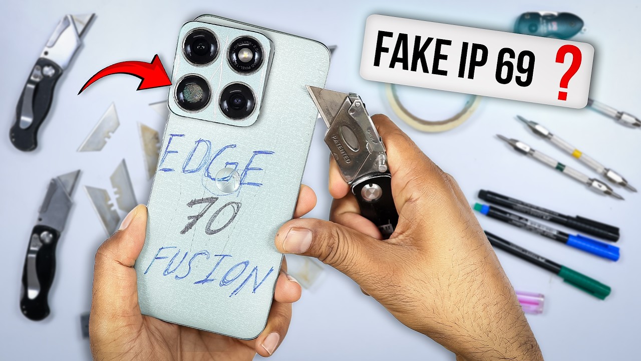 Moto Edge 70 Fusion Durability Test - MUST Watch Before BUY !