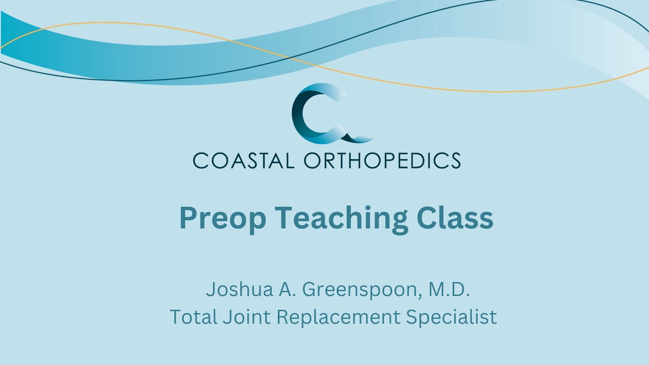 Dr. Greenspoon Pre-Op Appointment Video