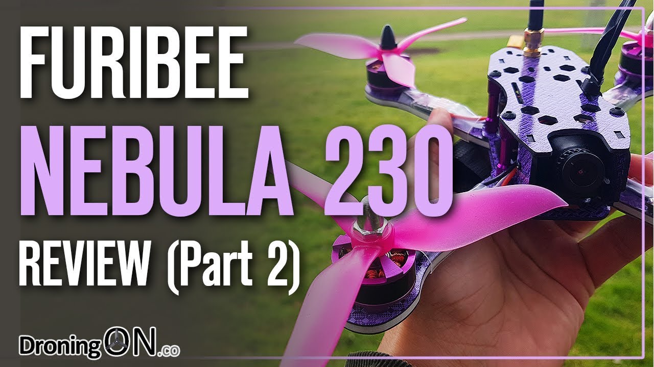 DroningON | FuriBee Nebula 230 Review/Crashes (Part 2) - LOS & FPV Flight Test