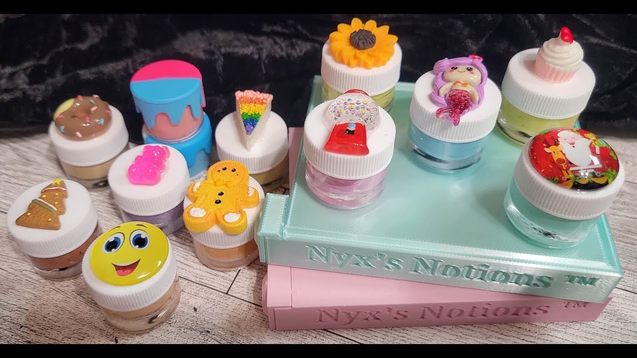 Nyx's Notion Trays with the NEW Gremlin Style and Putty!  This was FUN!