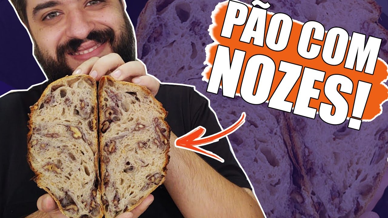 PÃO COM NOZES DE LONGA FERMENTAÇÃO | Fermentura