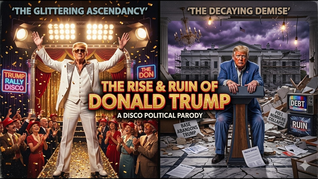 The Rise and Ruin of Donald Trump | Disco Protest Parody in the Style of The Village People