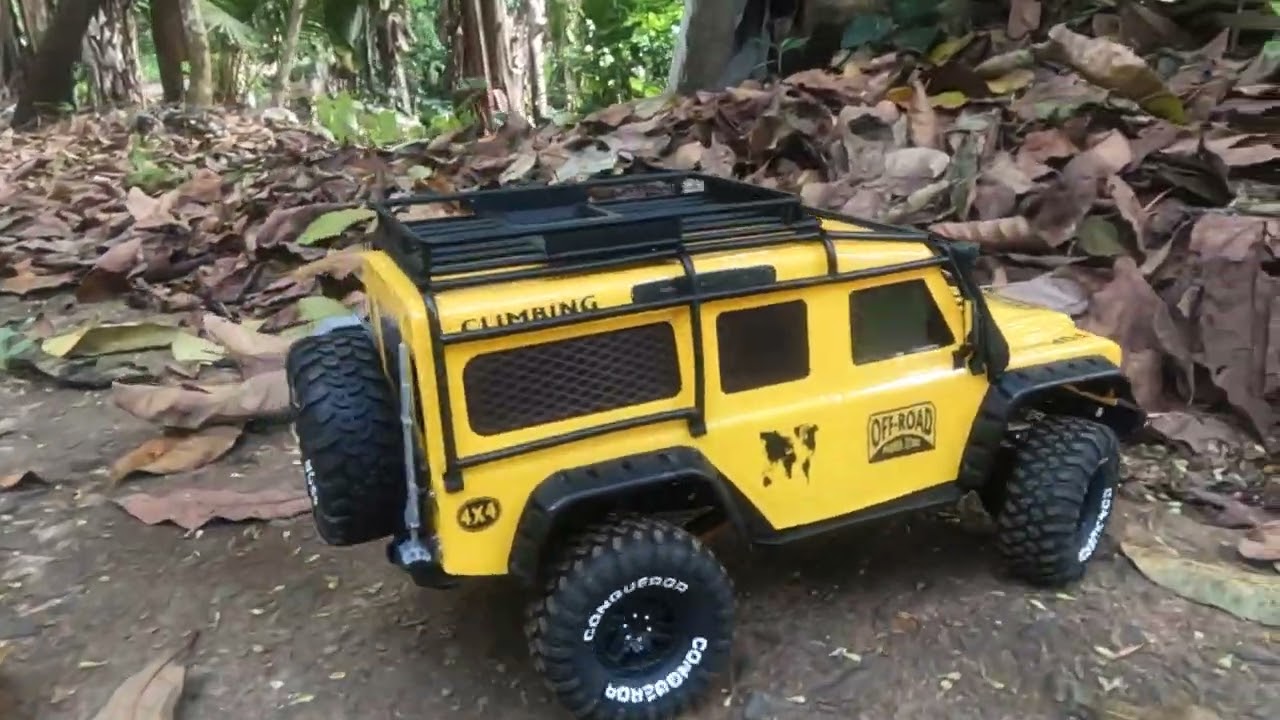 RC  Car ZP 1005 110 Defender Crawling  #rccar #rcb #offroad #rccrawler #crawling #gopro