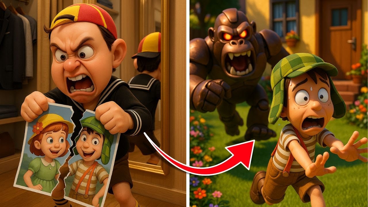 KIKO QUIERE DESTRUIR AL CHAVO..y empieza ¡¡A CREAR UN MONO ROBOT 🤖🦍!!😱😭💔-Compilación Completa #46