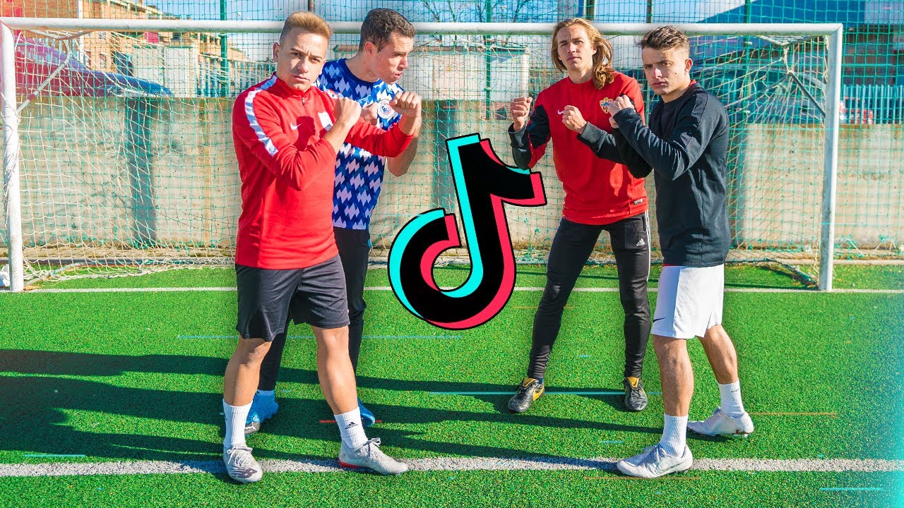 RETOS de FUTBOL CON TIKTOKERS!!! Pedro Benito, Adri Contreras y Gomeznawer