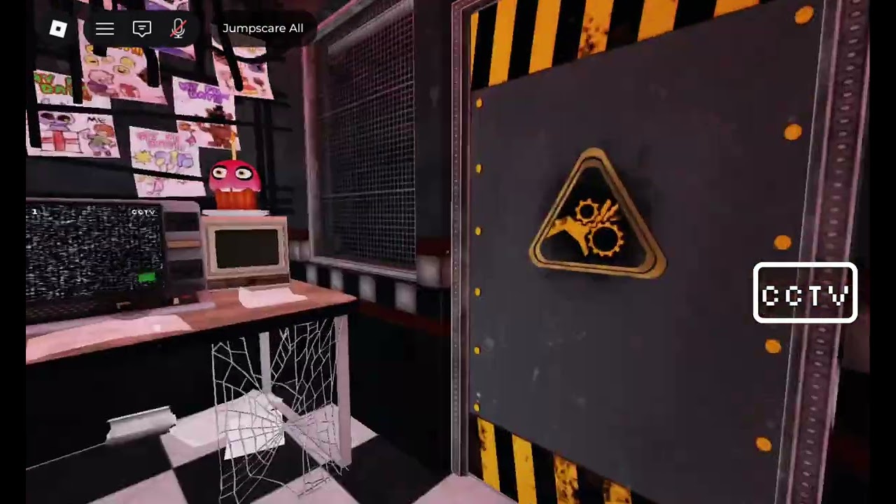 PLAYING FNAF ON ROBLOX ( I did not cook)