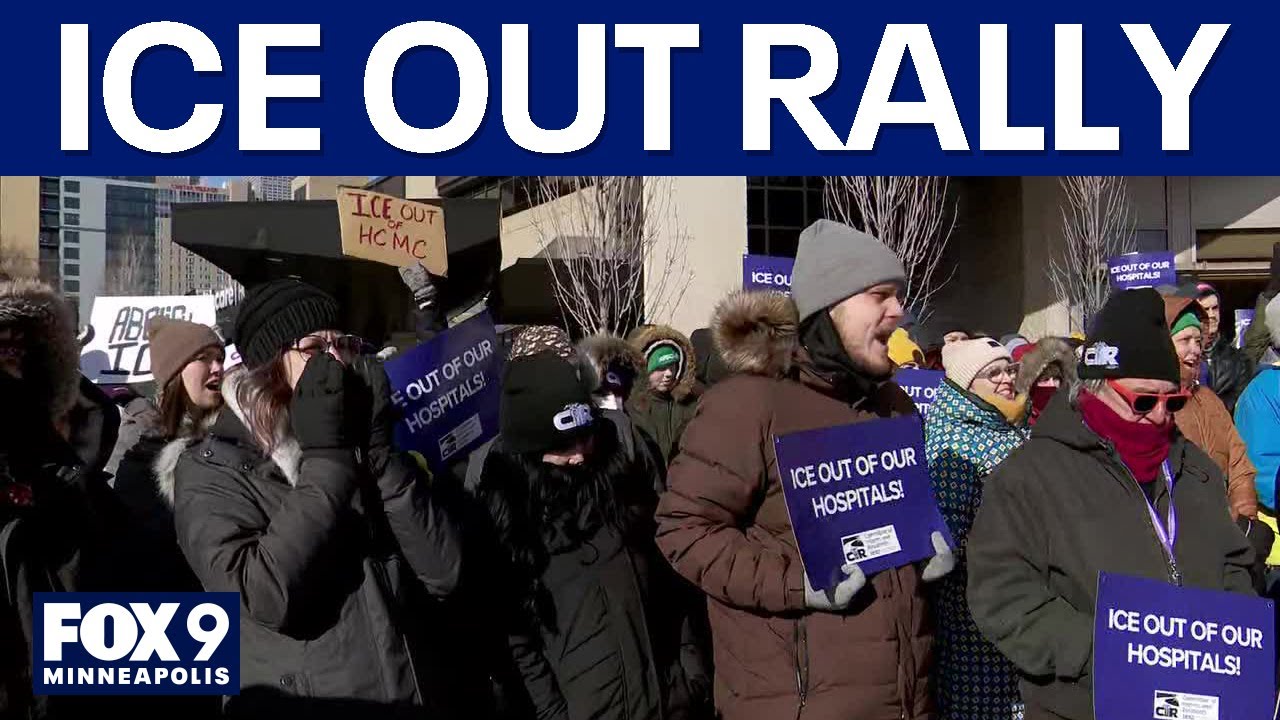 Healthcare workers demand ICE out of hospitals [FULL]